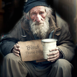 The Blind Man and The Stranger