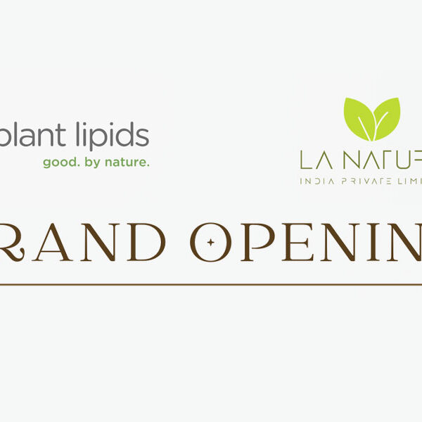 Plant Lipids – La Nature Expands with New Facility in Coimbatore