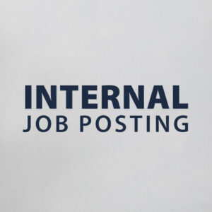 Internal Job Posting
