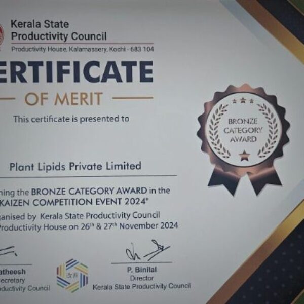 Achievement Announcement: Bronze Category Award at Kaizen Competition 2024