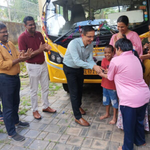 Joy on the Move! Vehicle Donated to Kadamattom BUDS School