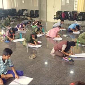 Plant Lipids Hubli conducts drawing competition for school children